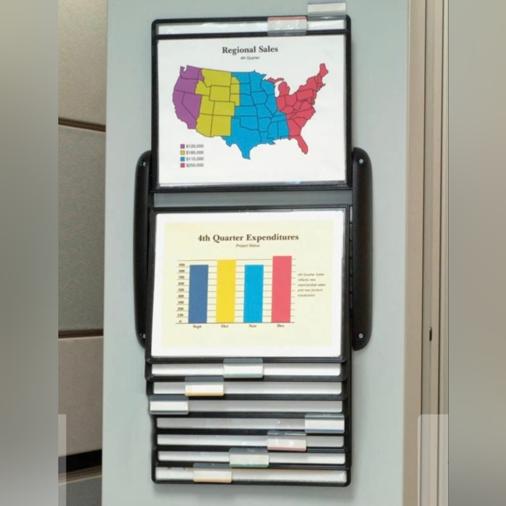 Access Executive Flip-A-File Reference Organizer, New In Box - Picture 3 of 7